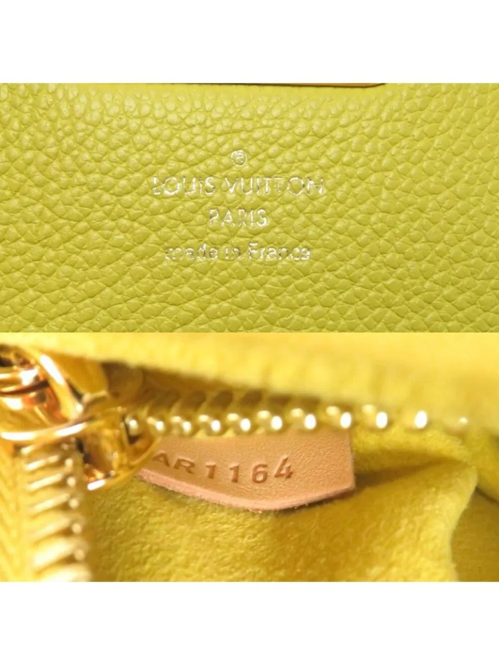 Louis Vuitton Handbag Yellow